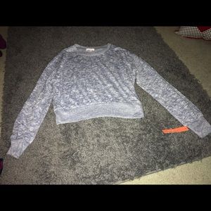 Crop sweater